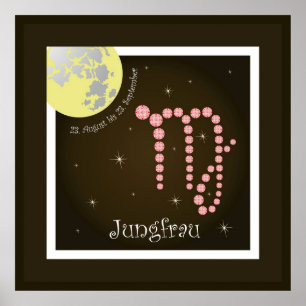 Affiche de la Jungfrau du 23 août au 23 septembre