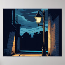 Affiche de la lampe de flux