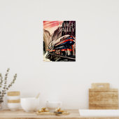 Affiche de la Lehigh Valley Railroad (Cuisine)