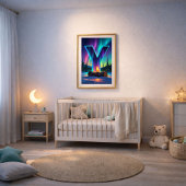 Affiche de la lettre Y d'Aurora | Art des aurores