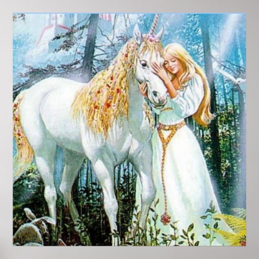 affiche de la licorne (Devant)