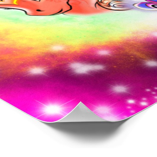 Affiche de la licorne (Coin)