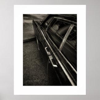 Affiche de la Lincoln Continental Vintage