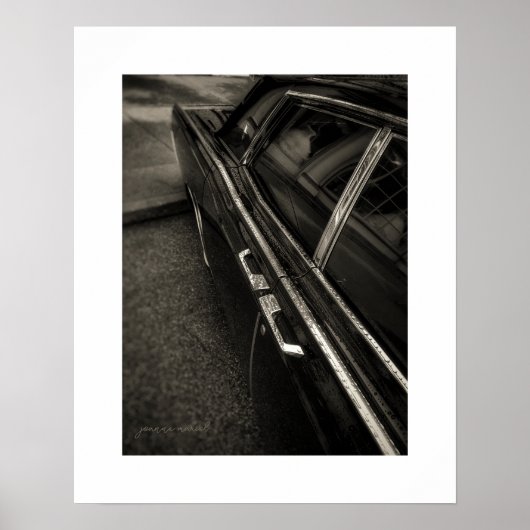 Affiche de la Lincoln Continental Vintage (Devant)