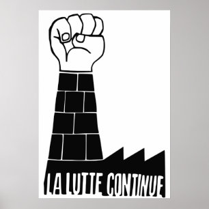 Affiche de la lutte