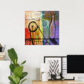 Affiche de la machine à alchimie industrielle (Bureau à domicile)