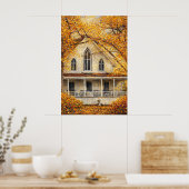 Affiche de la maison Carpenter de style gothique-f (Cuisine)