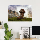 affiche de la maison de chaussures (Bureau à domicile)