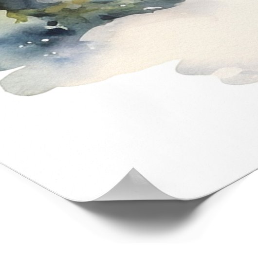 Affiche de la Maison de Noël (Coin)