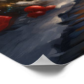 Affiche de la Maison de Noël (Coin)