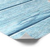 Affiche de la maison de papa de Driftwood Beach (Coin)