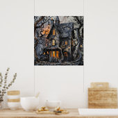 Affiche de la maison de sorcières (Cuisine)