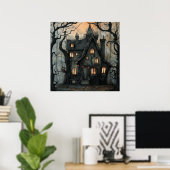 Affiche de la maison de sorcières (Bureau à domicile)