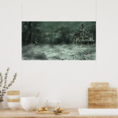 Affiche de la maison hantée (Cuisine)