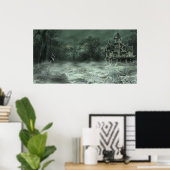 Affiche de la maison hantée (Bureau à domicile)