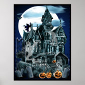 Affiche de la maison hantée (Devant)