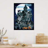 Affiche de la maison hantée (Cuisine)