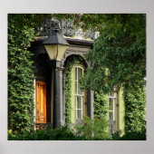 Affiche de la maison historique de Savannah (Devant)