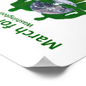 Affiche de la Marche pour la science (Coin)