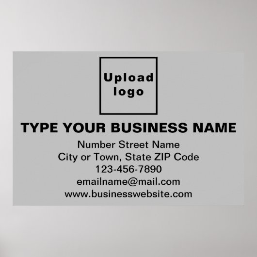 Affiche de la marque commerciale sur le rectangle  (Devant)