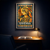 Affiche de la mosaïque de l'impératrice byzantine