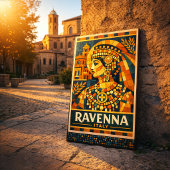 Affiche de la mosaïque de l'impératrice byzantine