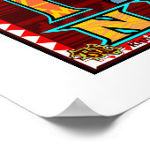 Affiche de la nation Yaqui (Coin)