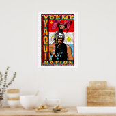 Affiche de la nation Yaqui (Cuisine)