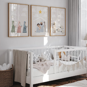 Affiche de la nativité de Noël