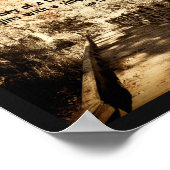 affiche de la nature motivante zen citation sur se (Coin)