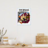affiche de La Nouvelle-Orléans (Cuisine)