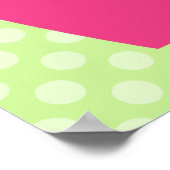 Affiche de la nurserie de l'éléphant à points (Coin)