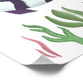 Affiche de la nurserie de poissons, décoration de  (Coin)