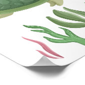 Affiche de la nurserie de tortues décoration de ch (Coin)