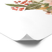 Affiche de la nurserie du bébé hibou à l'aquarelle (Coin)