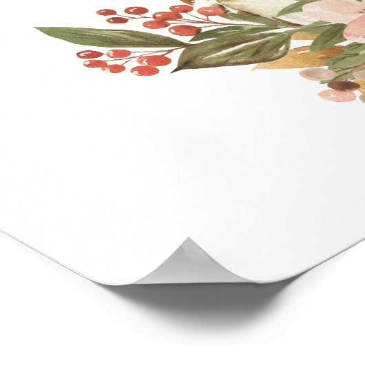 Affiche de la nurserie du bébé hibou à l'aquarelle (Coin)