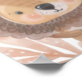 Affiche de la nurserie du lion décoration de chamb (Coin)