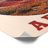 Affiche de la Painted Desert Route 66 Arizona (Coin)