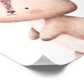 Affiche de la pépinière d'animaux de la forêt de l (Coin)