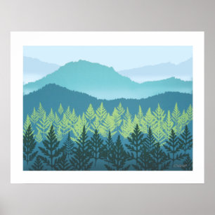 Affiche de la pépinière de montagne