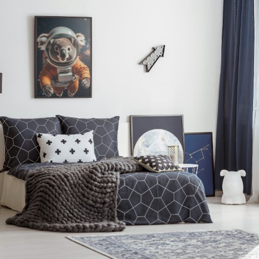 Affiche de la pépinière spatiale de Koala l'astron