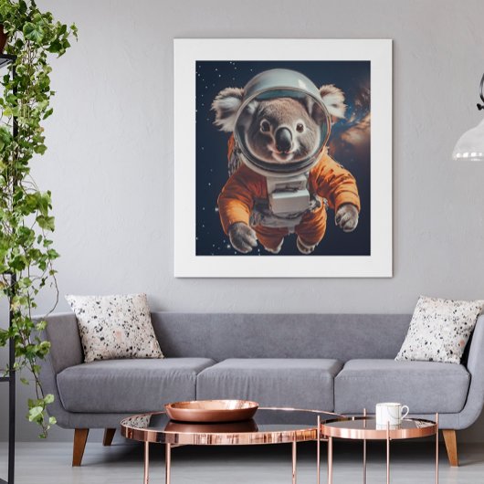 Affiche de la pépinière spatiale de Koala l'astron
