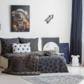 Affiche de la pépinière spatiale de koalas astrona