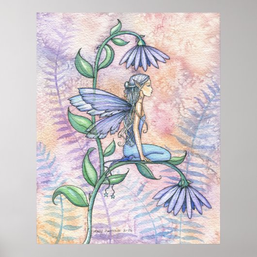 Affiche de la Petite Fée Bleue par Molly Harrison (Devant)