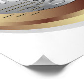 Affiche de la pièce d'un euro (Coin)