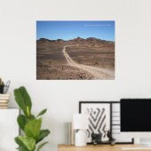 Affiche de la piste du désert (Bureau à domicile)