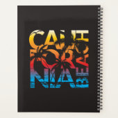 Affiche de la plage de Californie (Dos)