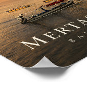 Affiche de la plage de luxe Mertasari Bali (Coin)