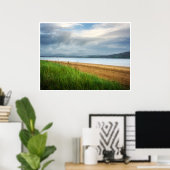 Affiche de la plage de Rathmullan | Impression Don (Bureau à domicile)