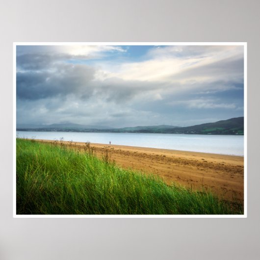 Affiche de la plage de Rathmullan | Impression Don (Devant)